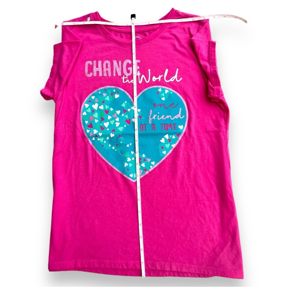 Wonder Nation change The World Tee Pink - Picture 3 of 4